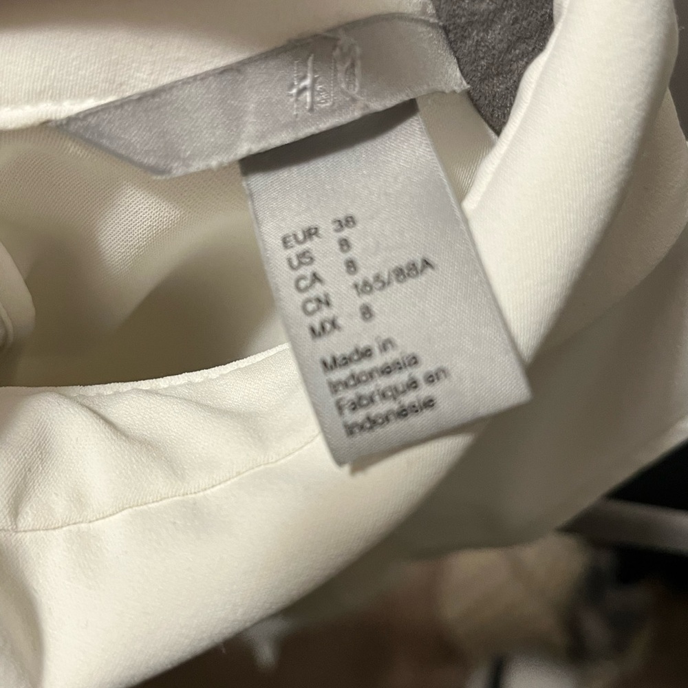 Cream Roll Neck Shell - Picture 2 of 3